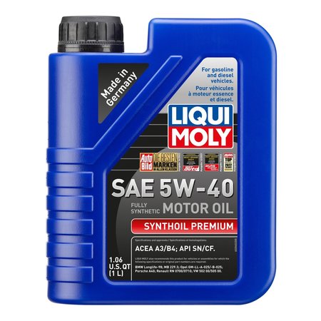 LIQUI MOLY Synthoil Premium 5W-40, 1 Liter, 2040 2040
